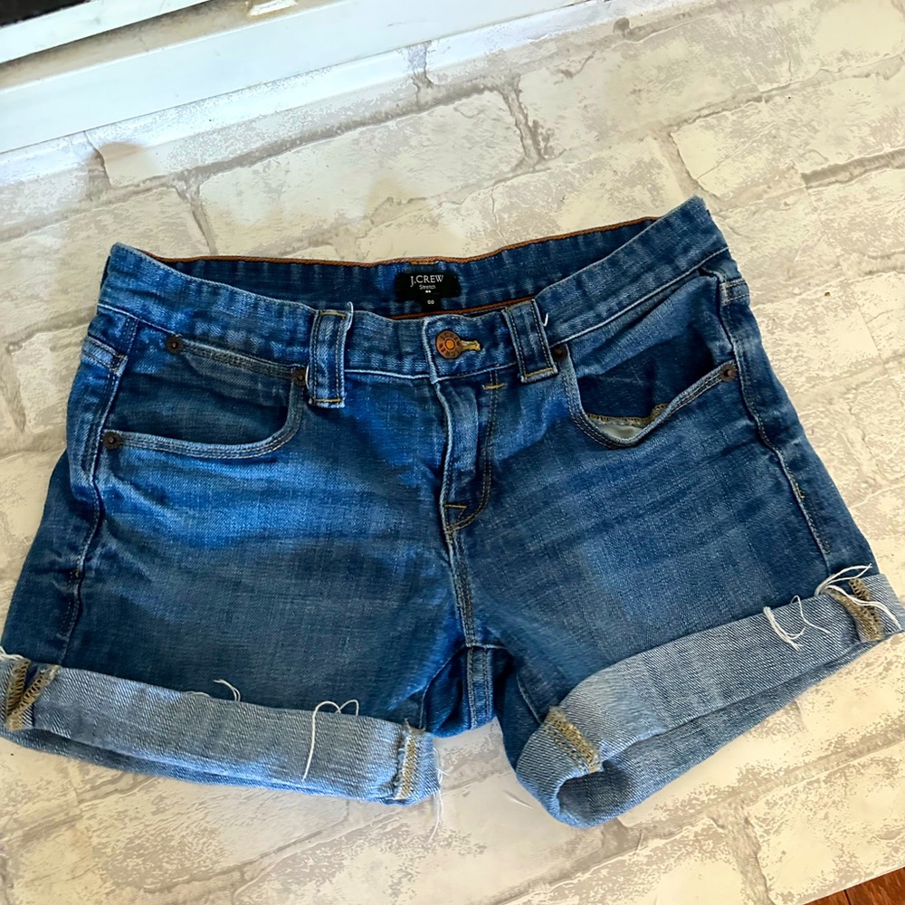 J Crew Size 00 Jean Shorts - VGUC